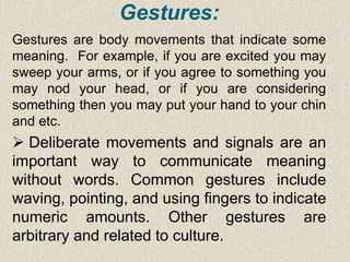 Comm-5,6 (Non Verbal).ppt