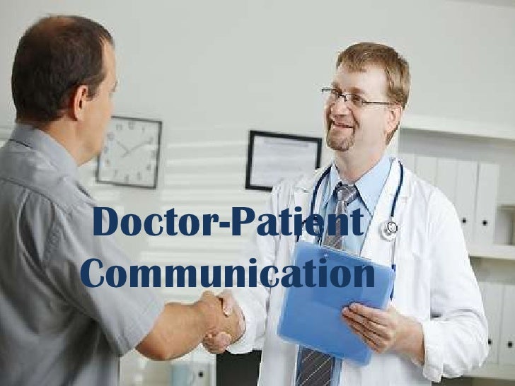 Doctor patient communication skils dissertation
