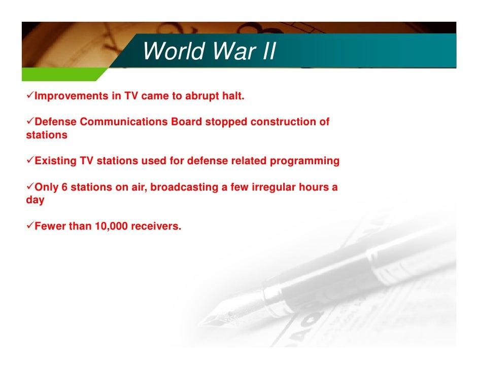 history of tv broadcasting essay Comparison and contrast of different radio and tv formats:tv news introduction to broadcasting mass communication. history of tv broadcasting essay Comparison and contrast of different radio and tv formats:tv news introduction to broadcasting mass communication.