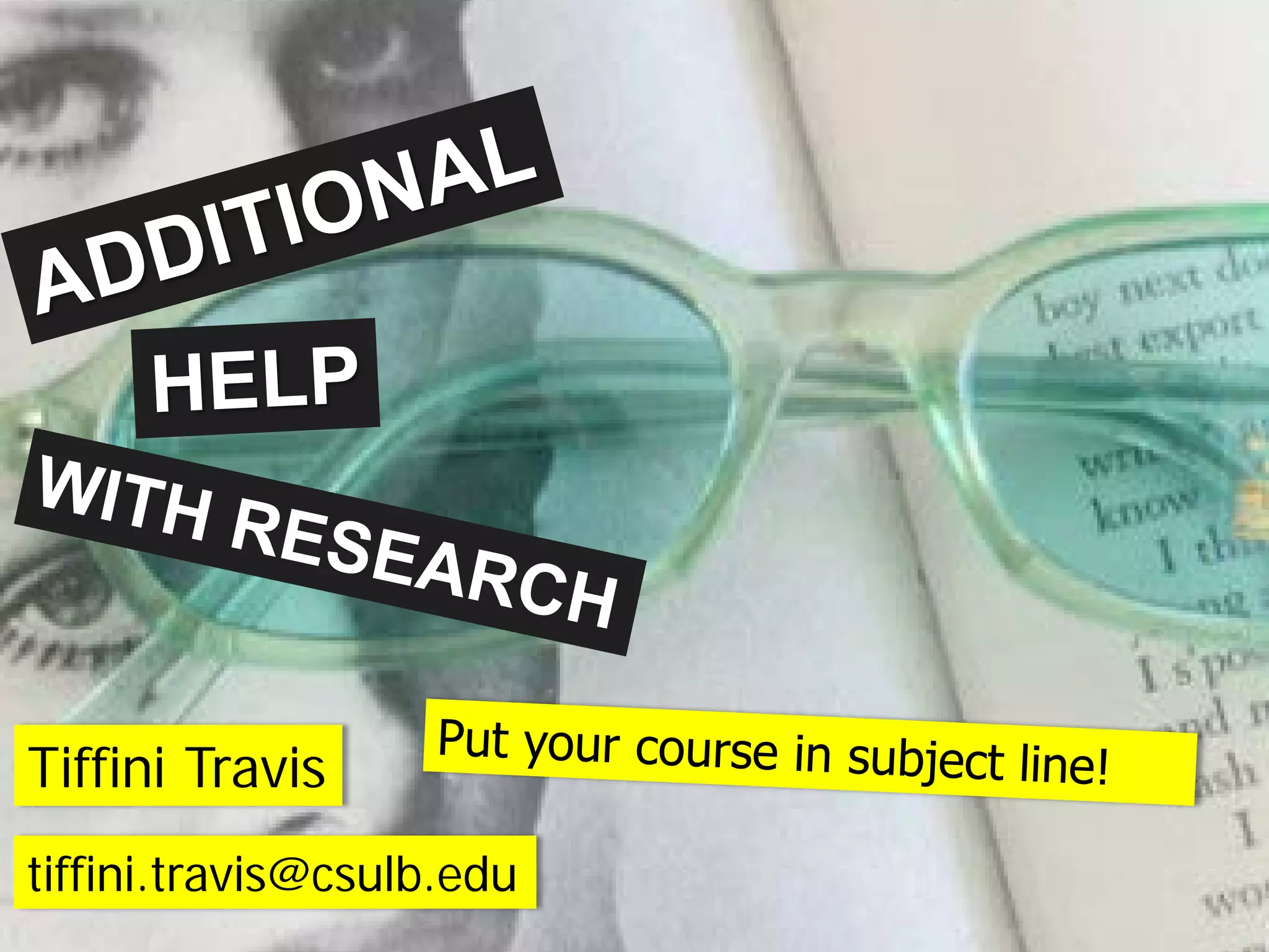 Tiffini Travis
tiffini.travis@csulb.edu
 