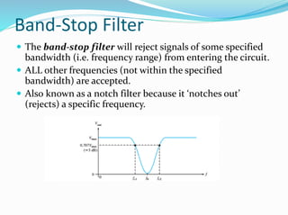 Understanding Band-Pass, Band-Stop, and Active Filters in Circuit ...
