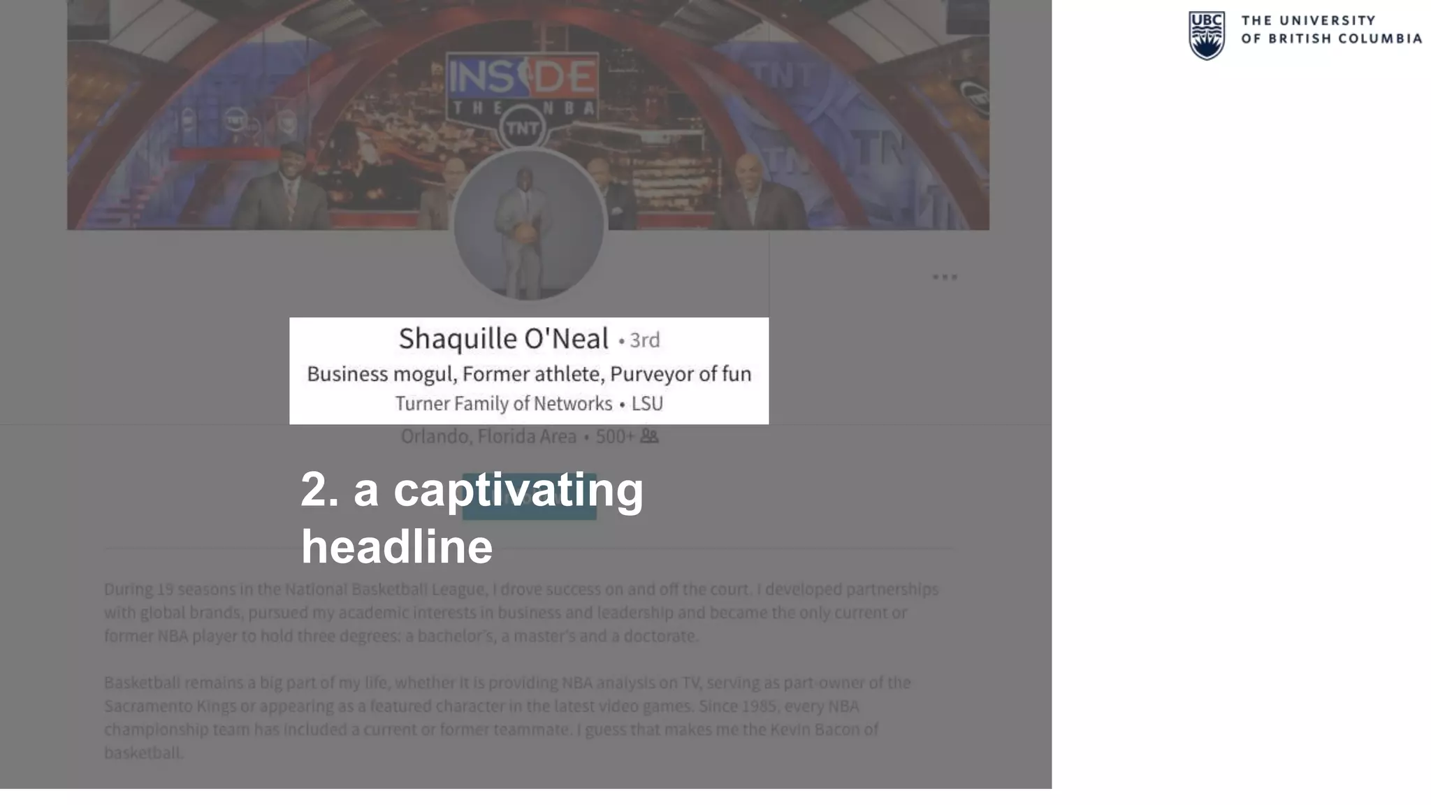 2. a captivating
headline
 