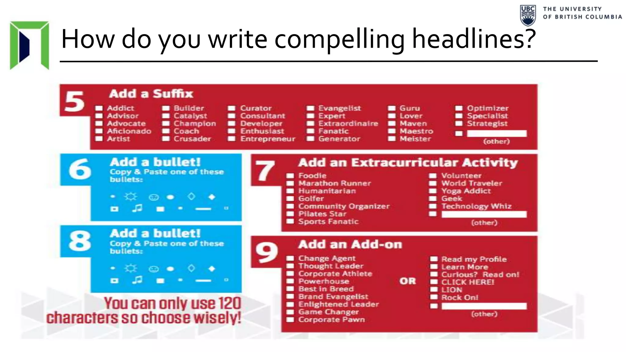 How do you write compelling headlines?
 