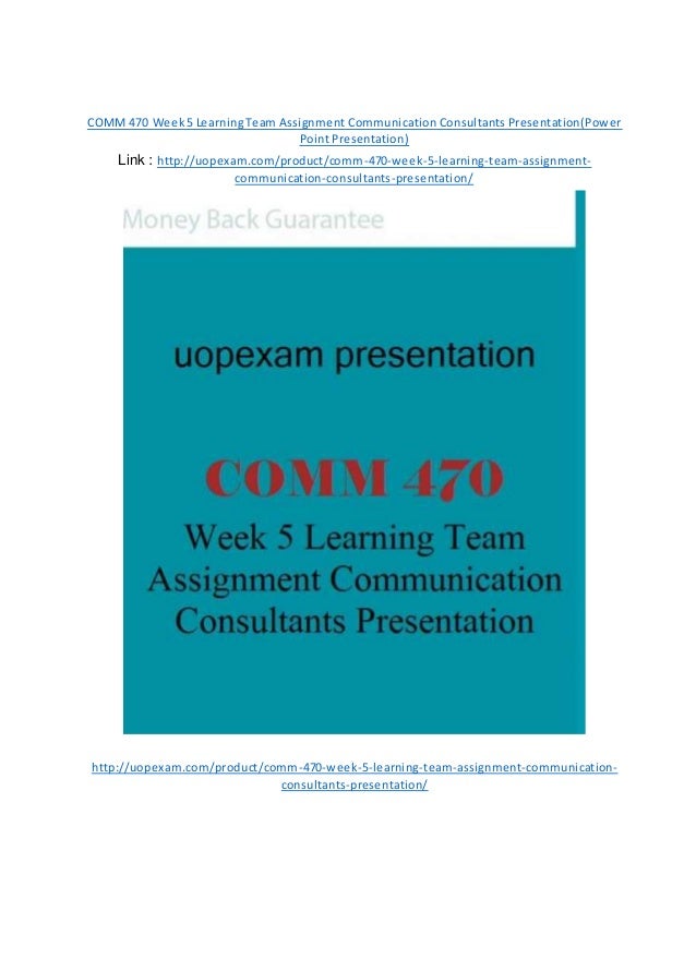 Communication consultants presentation picture
