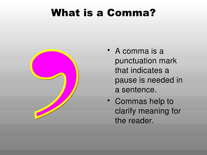 Comma