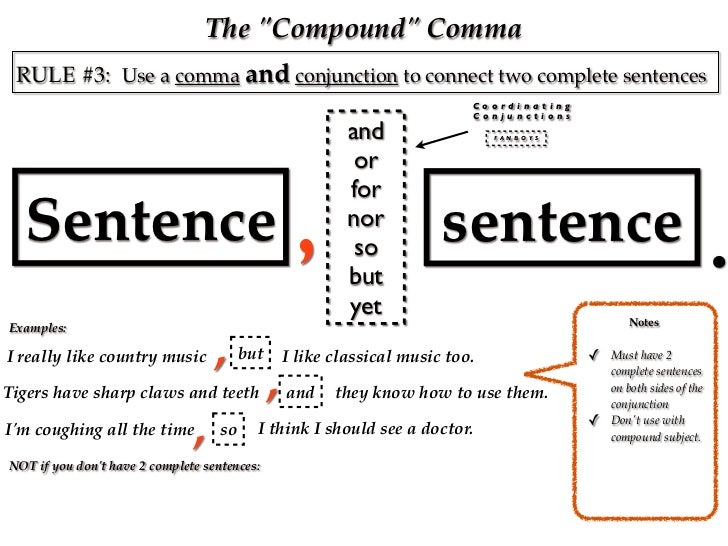 comma notes 1 do you put a comma before but