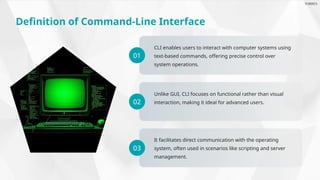 Comprehensive Guide to Command-Line Interface (CLI) for Networking and ...