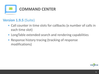 Command Center Version 1.9 | PPTX