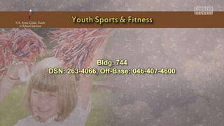 Bldg. 744
DSN: 263-4066, Off-Base: 046-407-4600
 