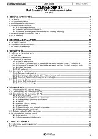 Commander sx user guide | PDF
