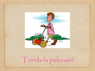 Tonds la pelouse!