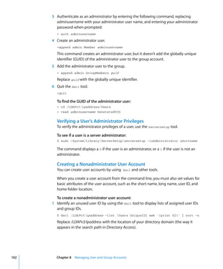 Command Line Admin V10.5