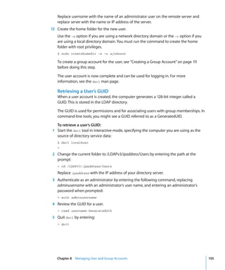 Command Line Admin V10.5
