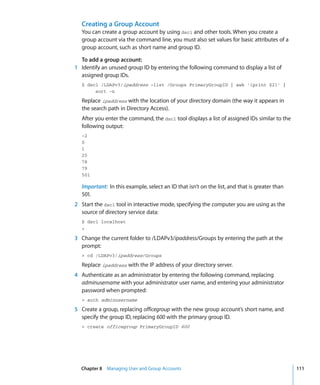 Command Line Admin V10.5