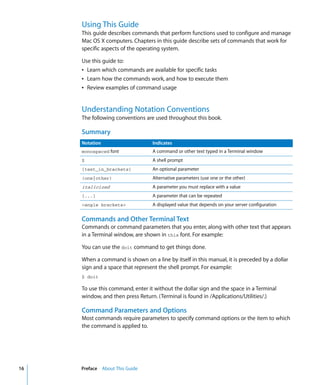 Command Line Admin V10.5