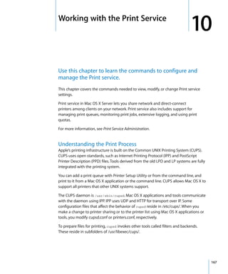 Command Line Admin V10.5