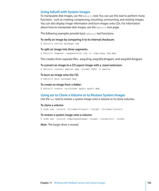 Command Line Admin V10.5