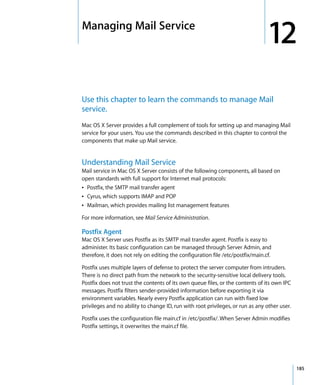 Command Line Admin V10.5