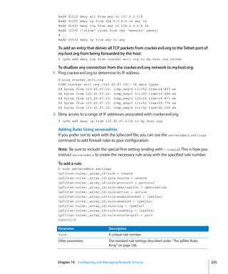 Command Line Admin V10.5