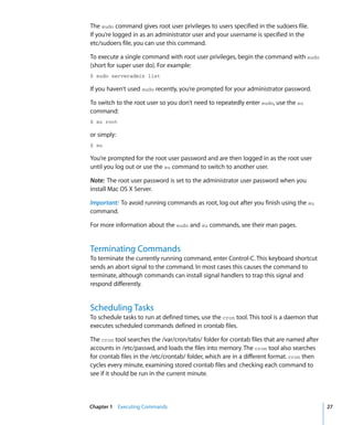 Command Line Admin V10.5