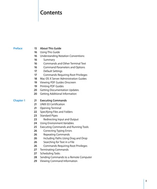 Command Line Admin V10.5