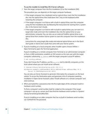 Command Line Admin V10.5