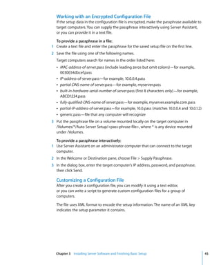Command Line Admin V10.5