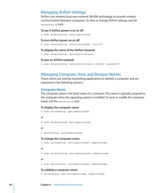 Command Line Admin V10.5