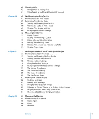 Command Line Admin V10.5