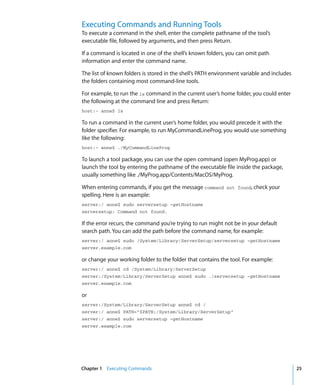 Command Line Admin V10.5