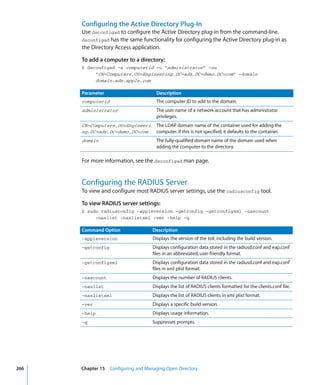 Command Line Admin V10.5