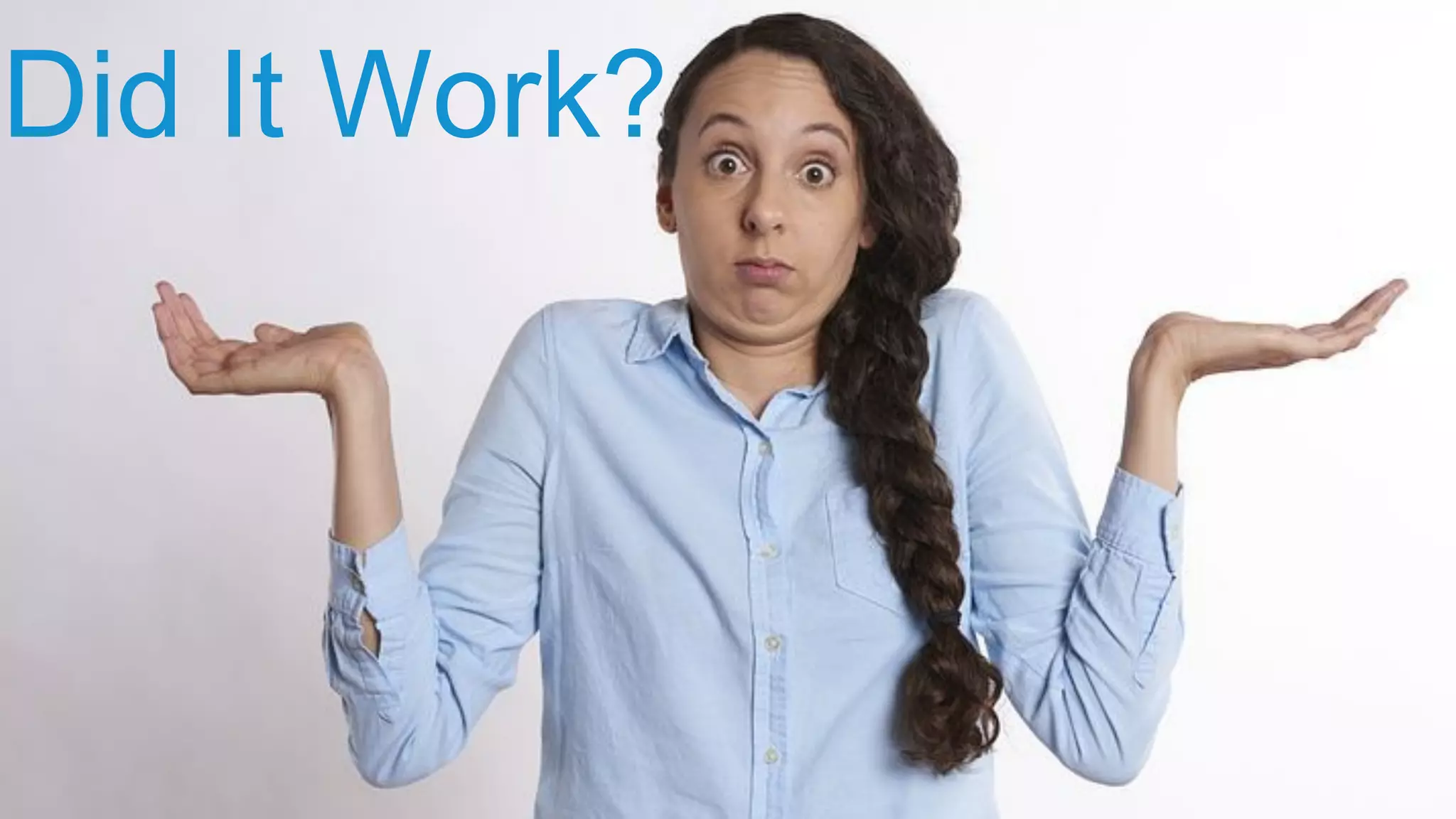 @cptntommy@cptntommy
Did It Work?
 