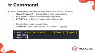 Command Line Text Processing - RHCSA +.pdf