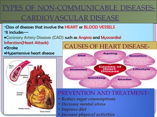 Communicable diseases and non communicab | PPTX