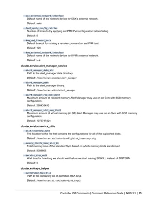 Command reference nos-v3_5 | PDF