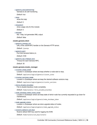Command reference nos-v3_5 | PDF