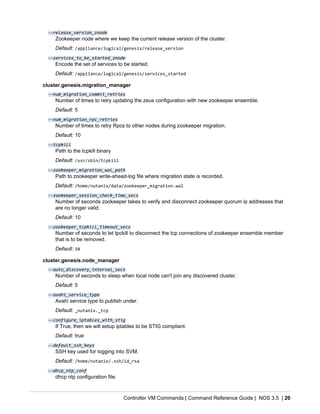 Command reference nos-v3_5 | PDF
