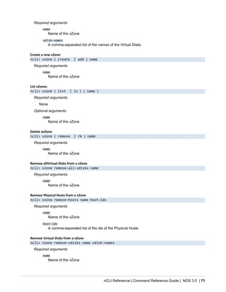 Command reference nos-v3_5 | PDF