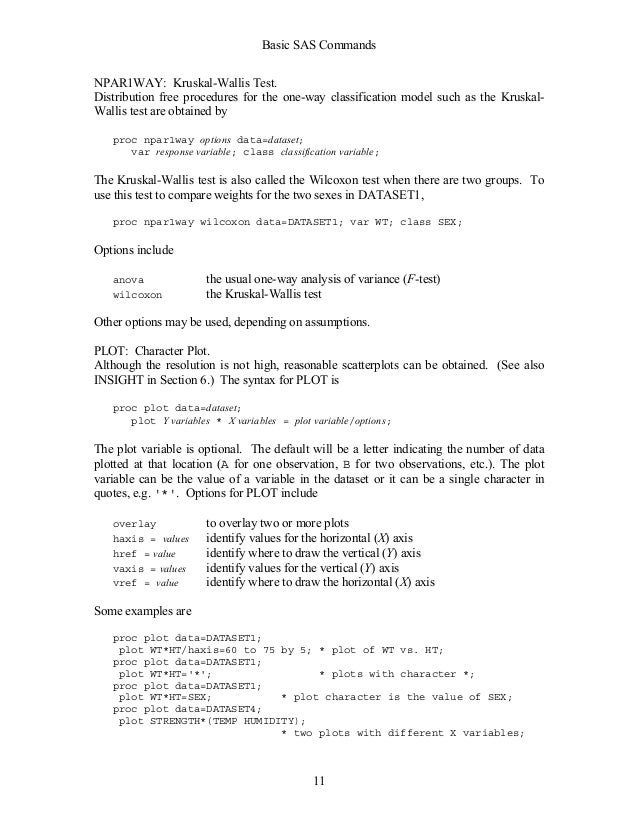 Basic Sas Commands | Getting Started under Windows: Starting SAS – HBPB
