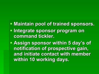 Command sponsor program | PPT