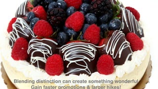 7Blending distinction can create something wonderful
Gain faster promotions & larger hikes!
 