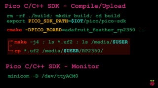 Command Your IoT Projects from the Terminal | PDF