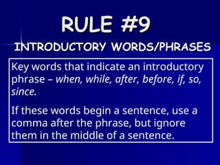 comma_powerpoint for students and teachers | PPT