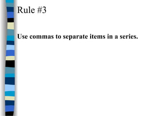 Commas | PPT