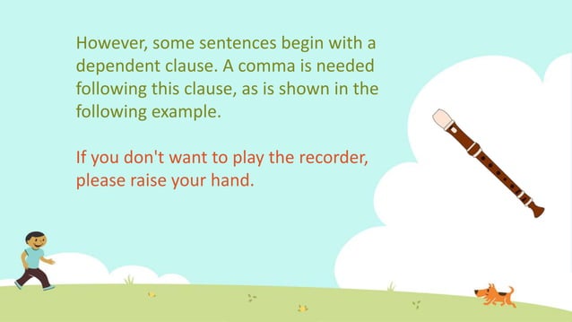 The Comma: How and When to Use It | PPTX