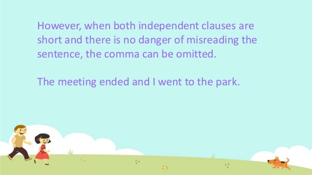 The Comma: How and When to Use It