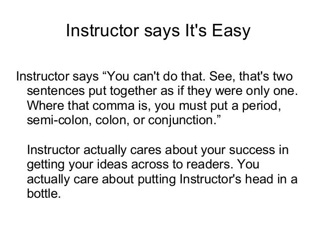 when do you put a comma