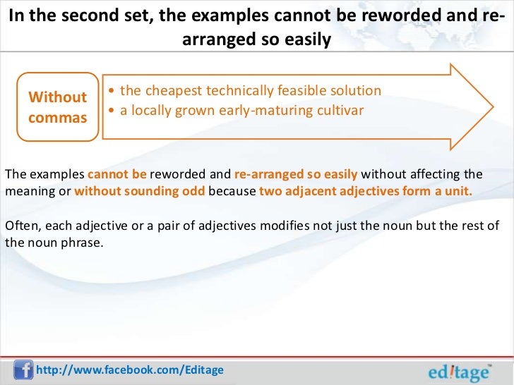 Comma to separate multiple adjectives