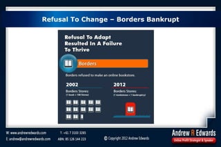 Refusal To Change – Borders Bankrupt
 