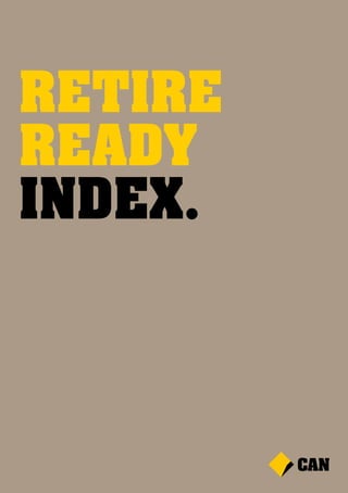 RETIRE
READY
INDEX.
 